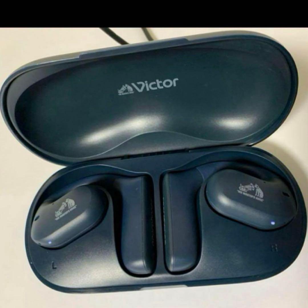 Victor 耳をふさがない新感覚リスニング ワイヤレスイヤホンHA-NP35T