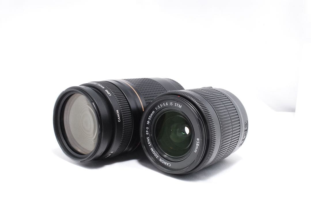 ダブルレンズセット❤️Canon EOS 8000D❤️Wi-Fi搭載一眼レフカメラ