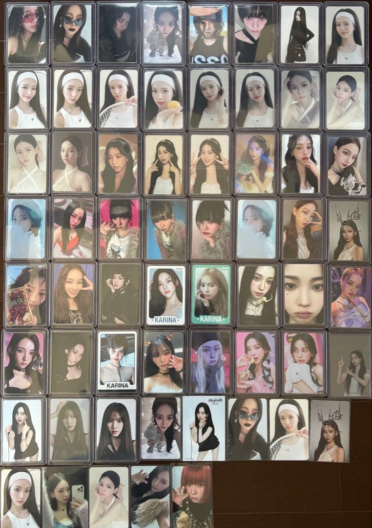 【公式品】aespaトレカ アルバム グッズ まとめ売りカリナ