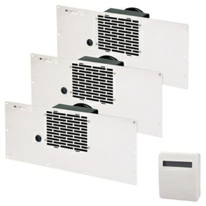 東芝キャリア 床下用換気扇 VFU-10SA2 本体3台・コントローラ1台付