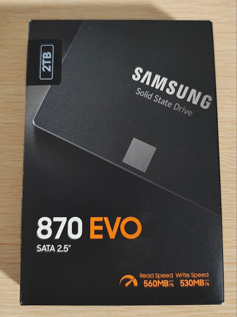 内蔵型SSD Samsung 870 EVO 2TB