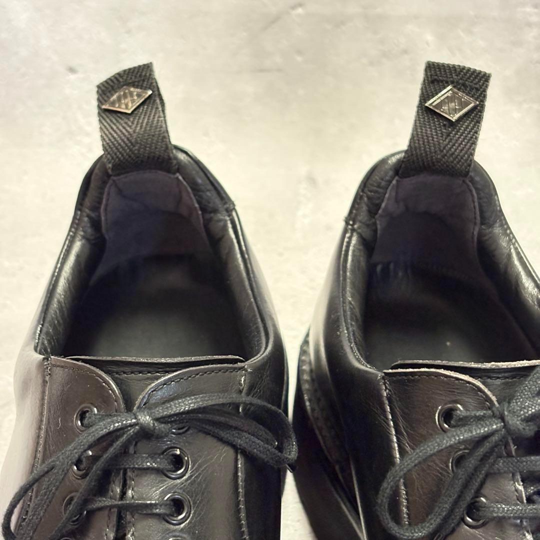 ダブルエイチ　WH (65) 革靴　レザーシューズ　プレーントゥ　レースアップ