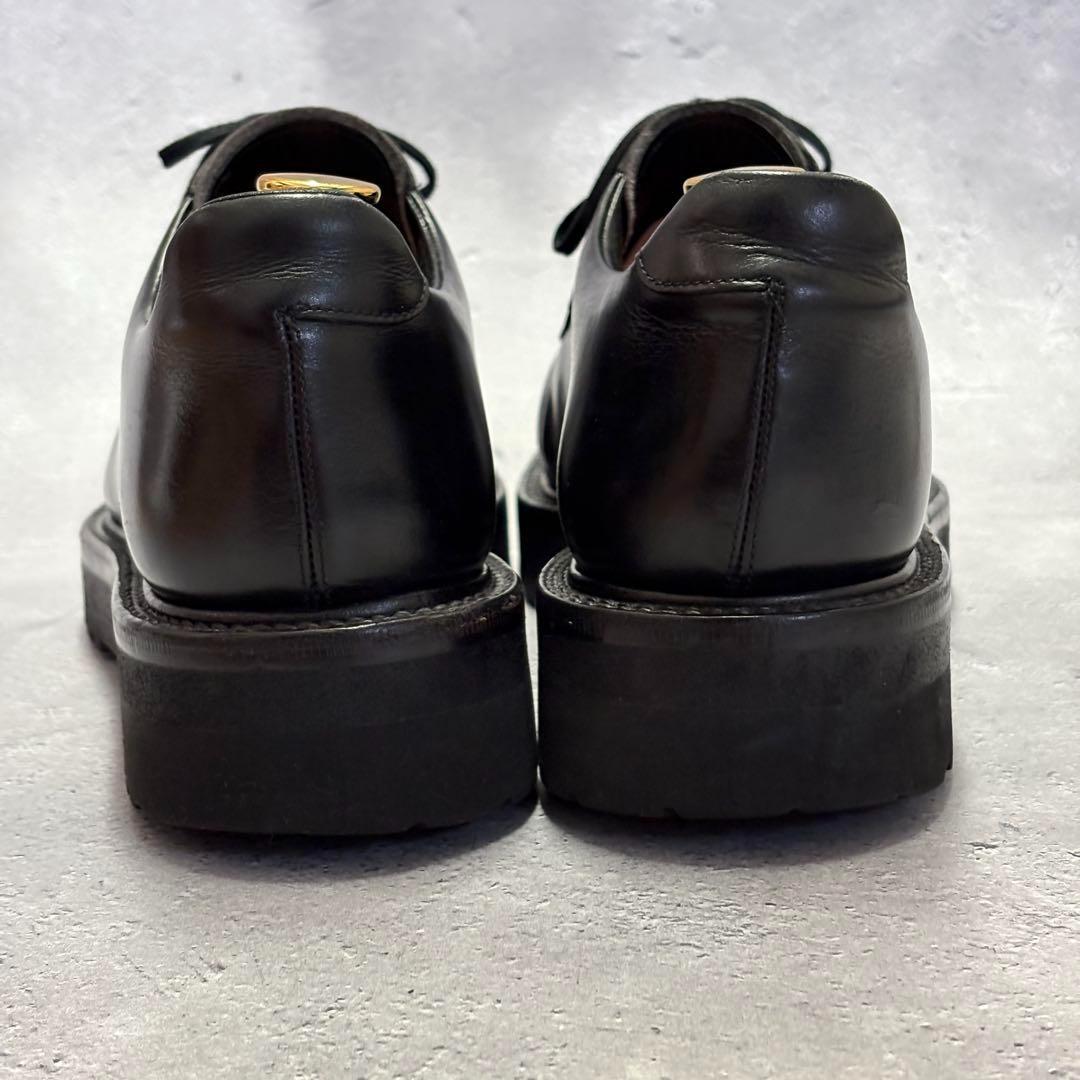 ダブルエイチ　WH (65) 革靴　レザーシューズ　プレーントゥ　レースアップ