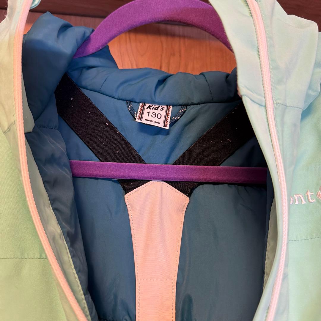 mont-bell パウダーステップパーカ上下 130cm