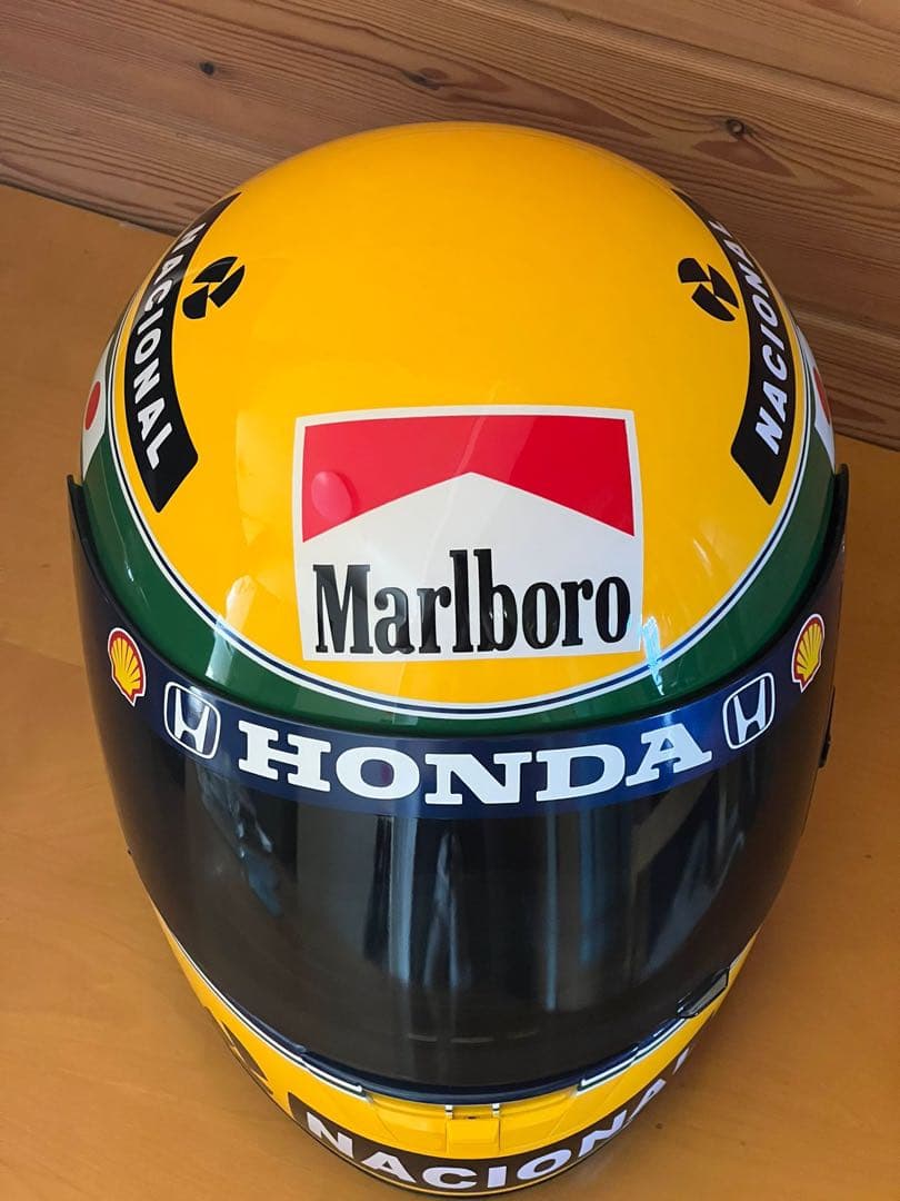 Shoei X-8セナ仕様 鈴鹿1992 フルリペイント コレクションヘルメット