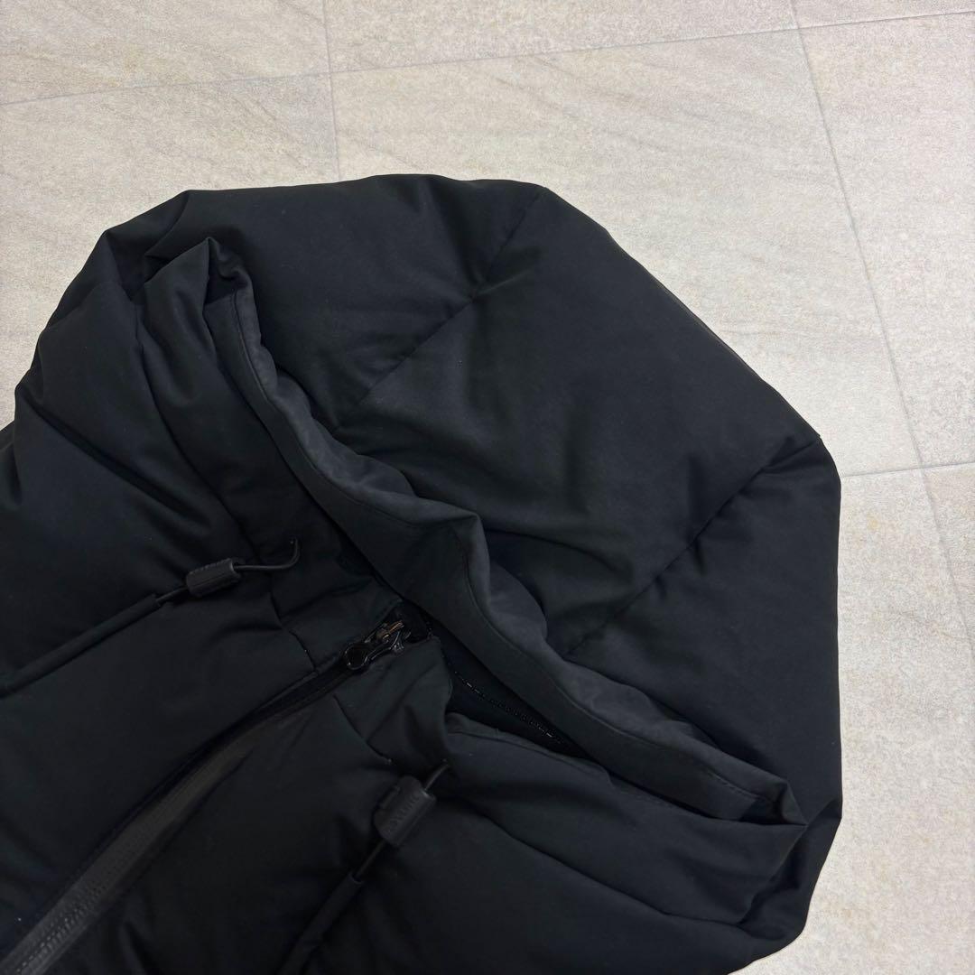 水沢ダウン　DESCENTE デサント オルテライン　マウンテニア　ダウンS 黒