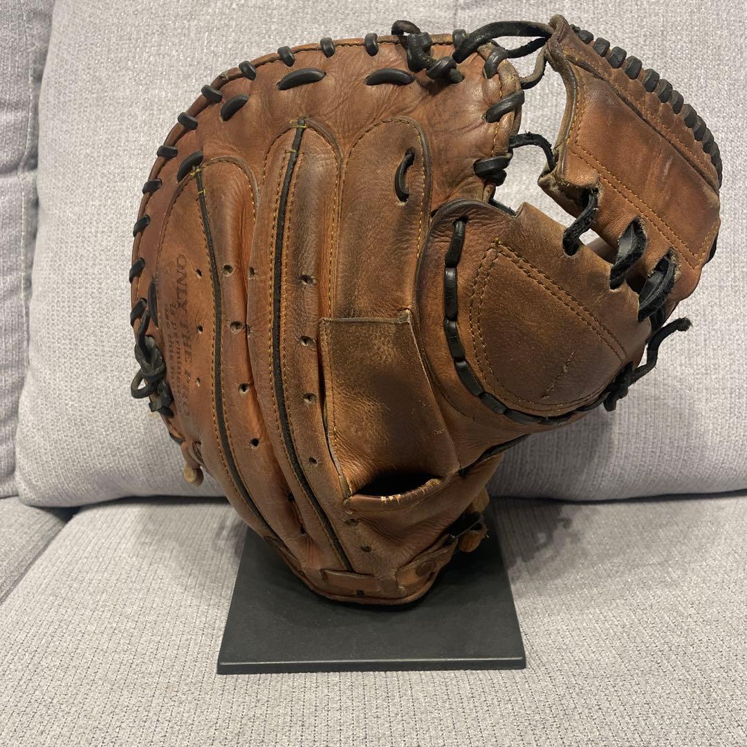 [ハタケヤマ]硬式用キャッチャーミット　茶色