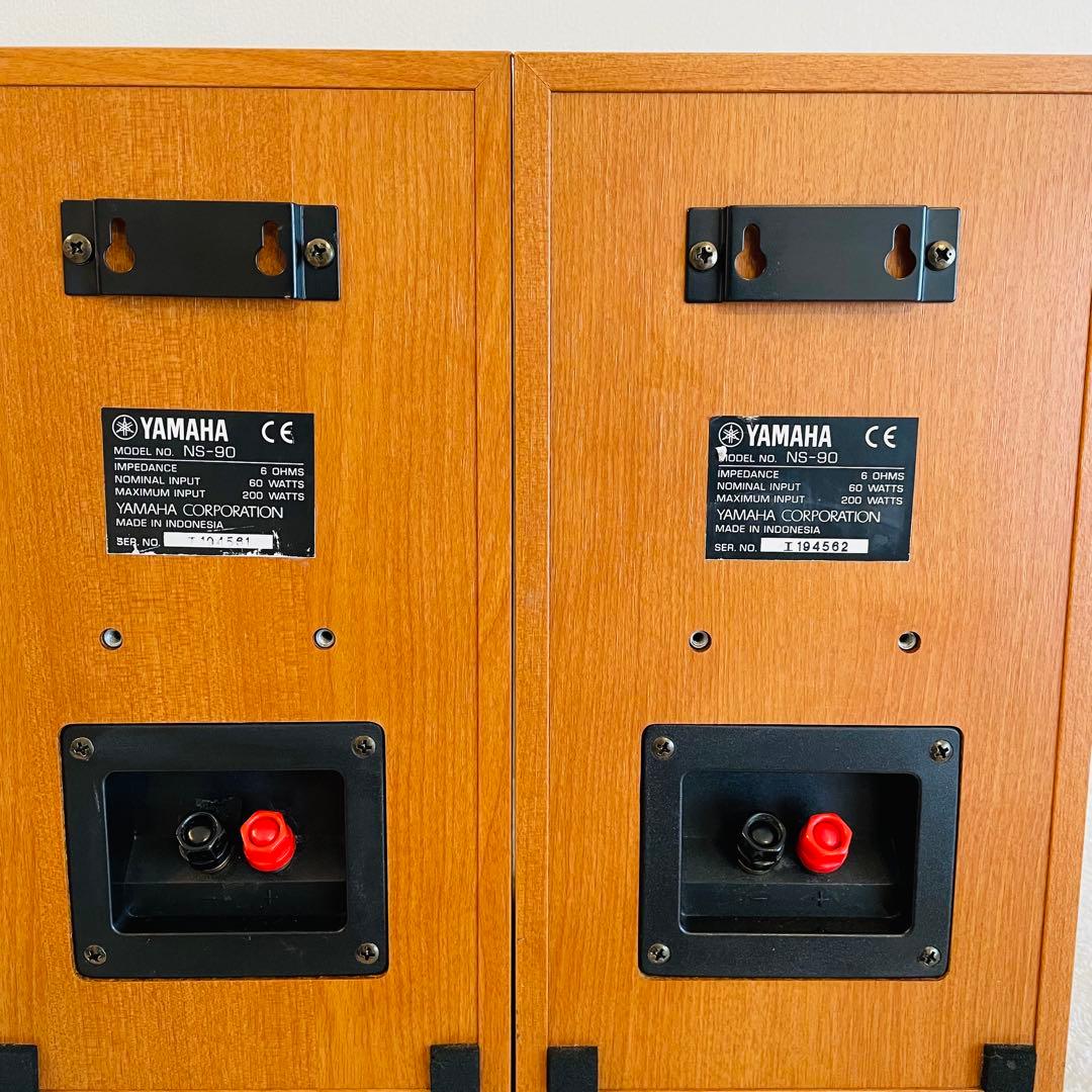 【美品】YAMAHA NS-90 2本組 動作確認済 連番ヤマハ スピーカー