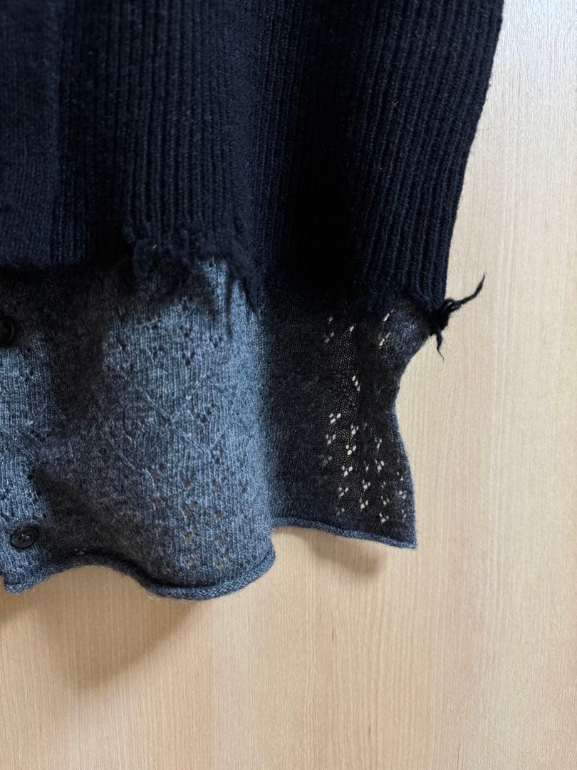 トップス PERVERZE Knit Vest Skirt