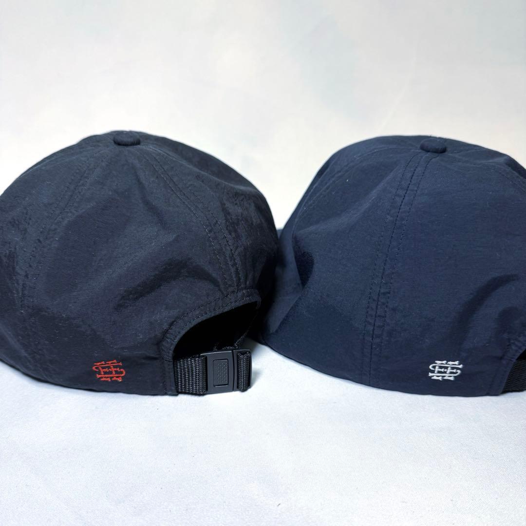 【2色セット】SEESEE ナイロンCAP ブラック/ネイビー see see