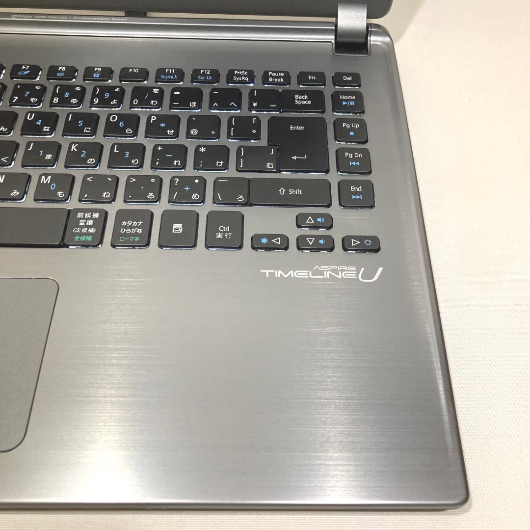 初心者✨快速・カメラ・DVD✨シルバー✨すぐ使えるノートパソコン◇D478-3