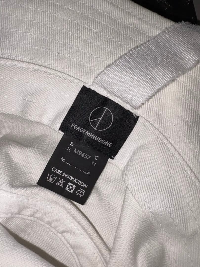 peaceminusone バケットハット ホワイト