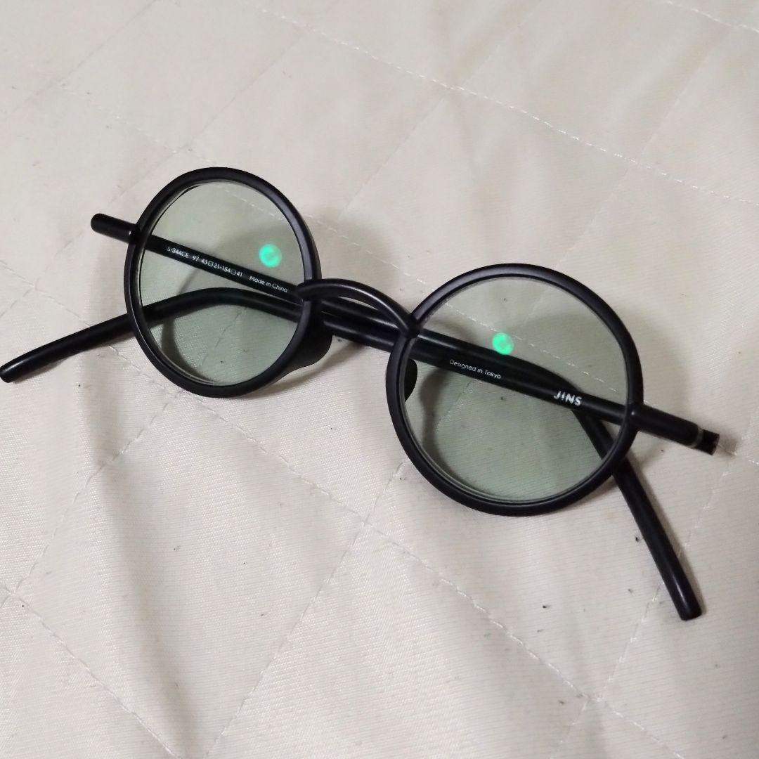 JINS Konstantin Grcic TYPE CARTOON 黒丸眼鏡