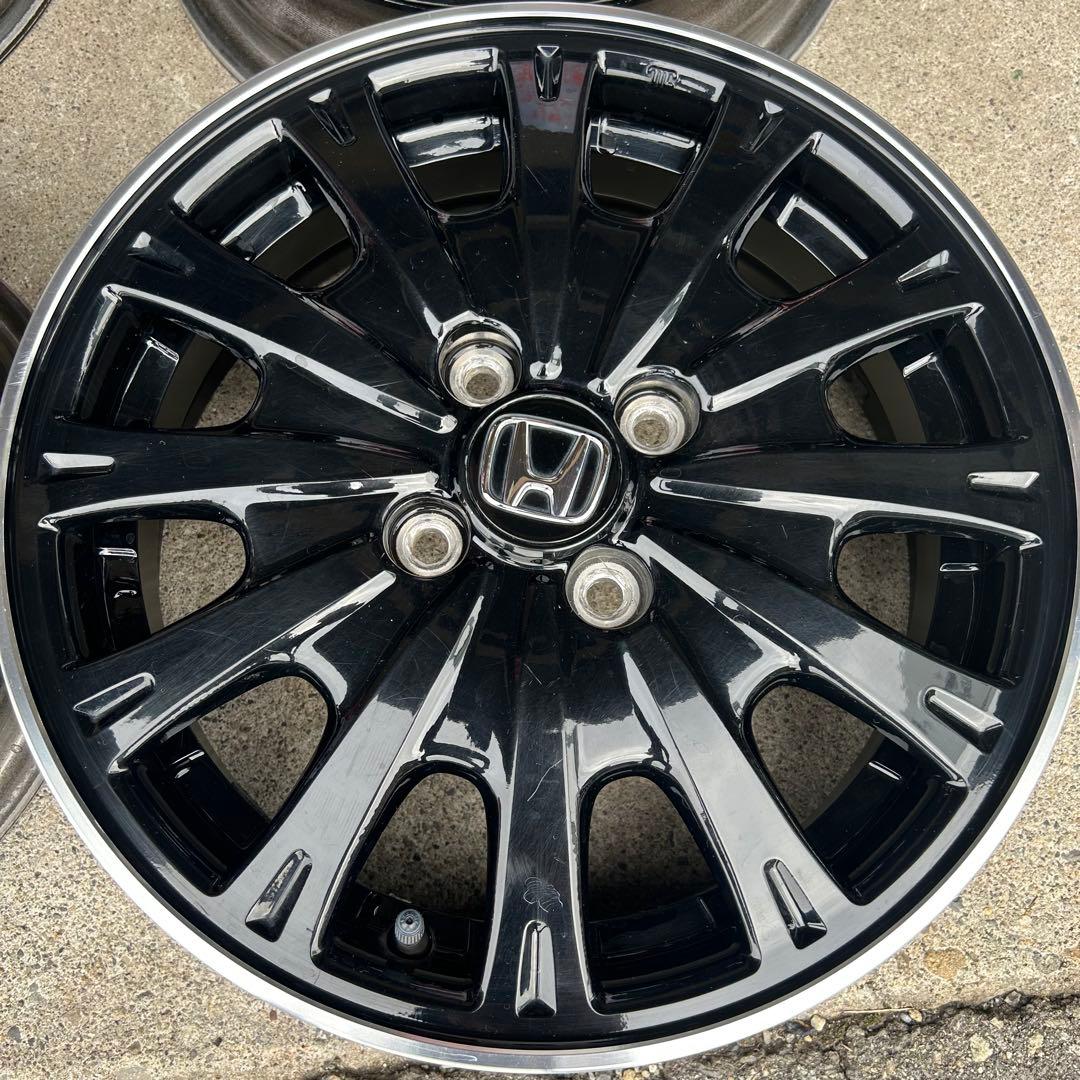 中古アルミ15Ｘ4.5　ホンダＮ-ＢＯＸカスタム純正アルミ　４本セット