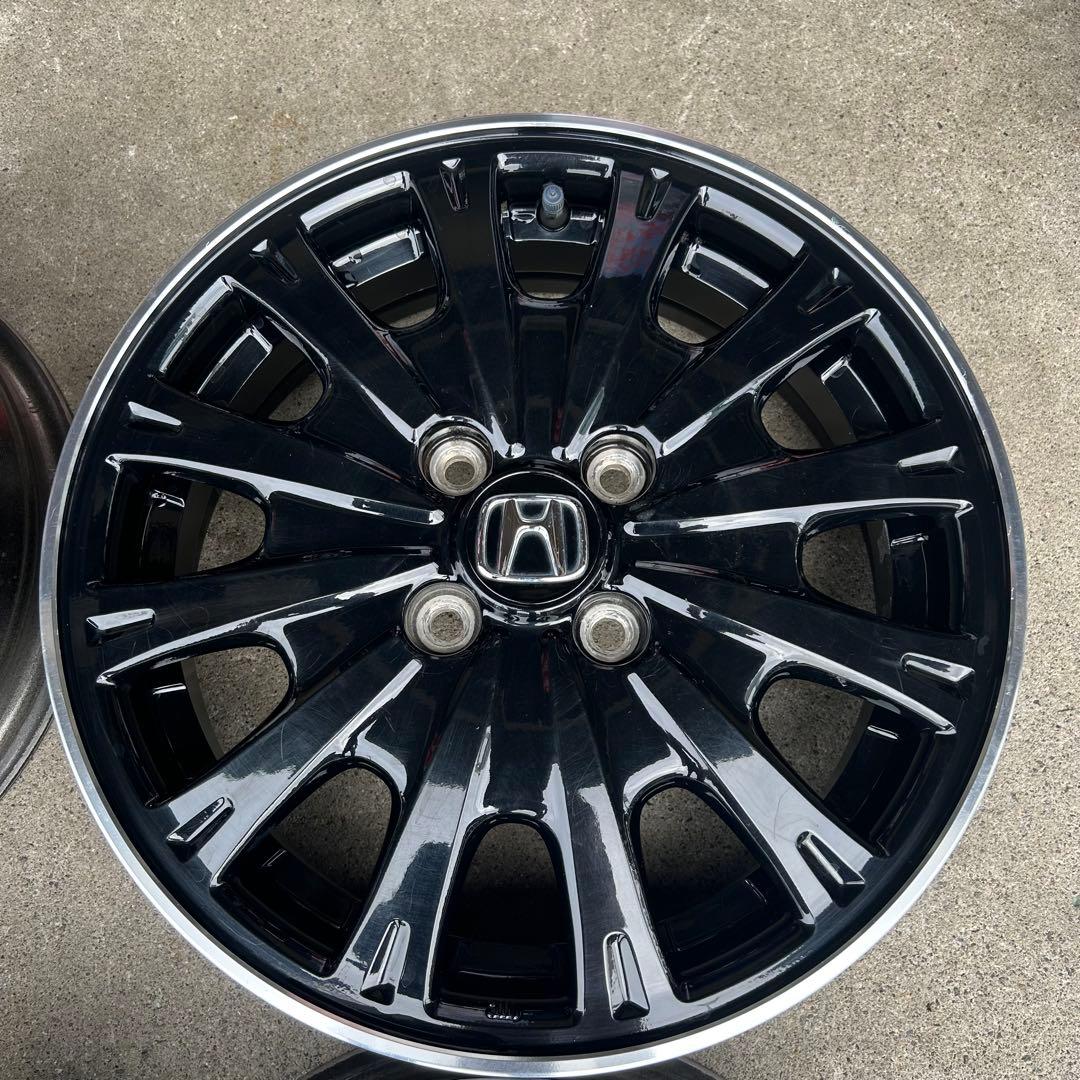 中古アルミ15Ｘ4.5　ホンダＮ-ＢＯＸカスタム純正アルミ　４本セット