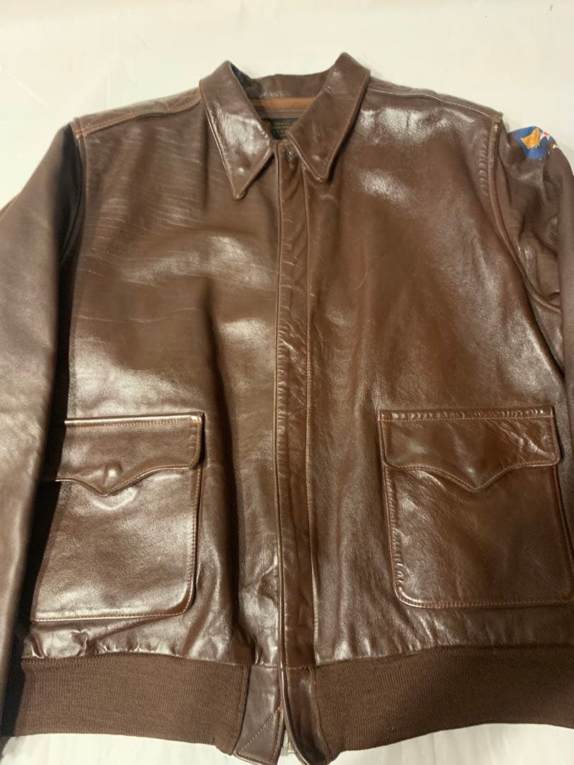 J.A. Dubow A2 ミリタリージャケット ブラウン