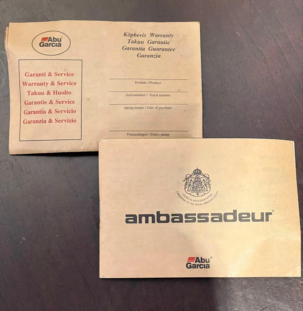 アブ アンバサダー 5500 RED Power Handle(新品未使用)