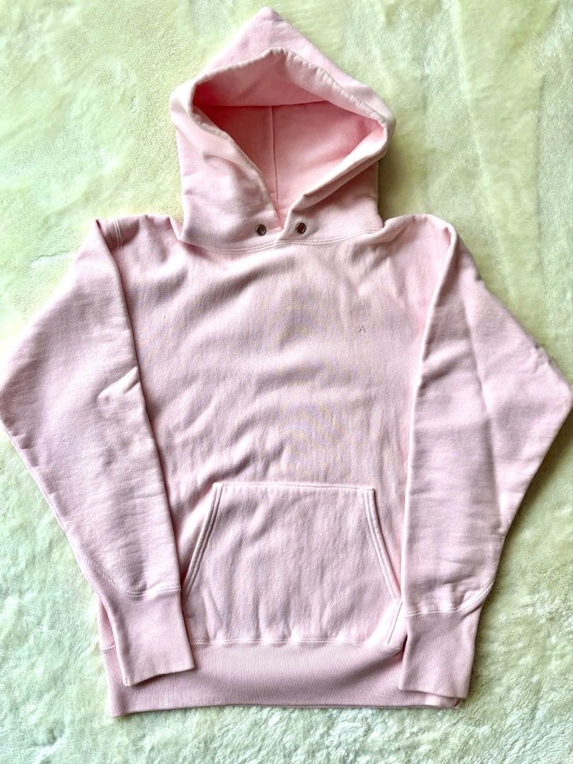 【訳アリ】エイトン ATON パーカー フーディー ユニセックス ピンク 完売