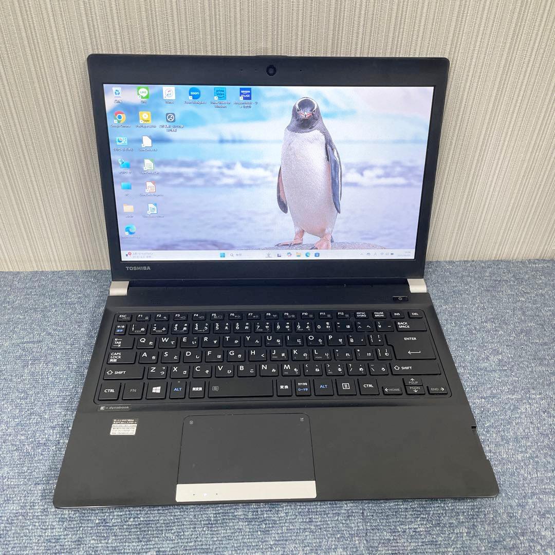 美品　東芝　ノートパソコン　Windows11 オフィス付き　　SSD