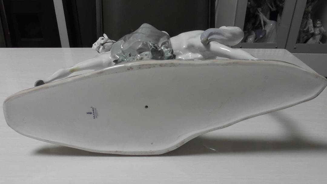 LLADRO　リヤドロ　【白い馬の少女】11　45ｃｍ　リアドロ 　　L476