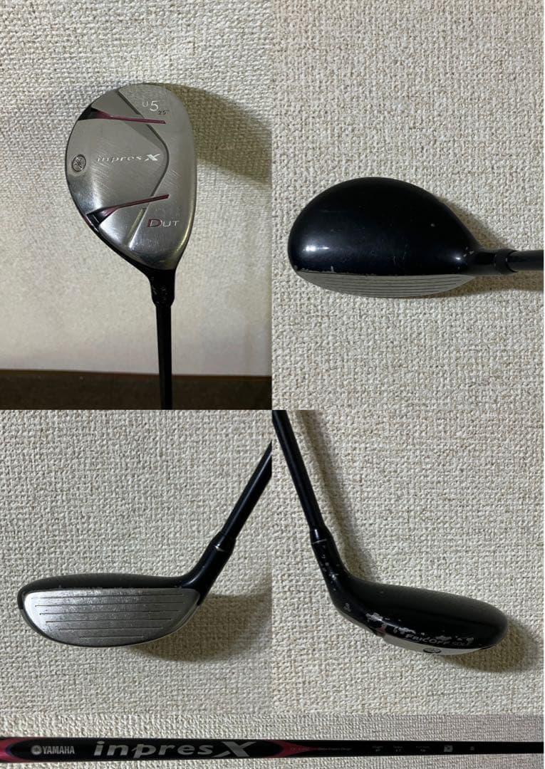 ヤマハ インプレス RMX レディース ゴルフクラブセット