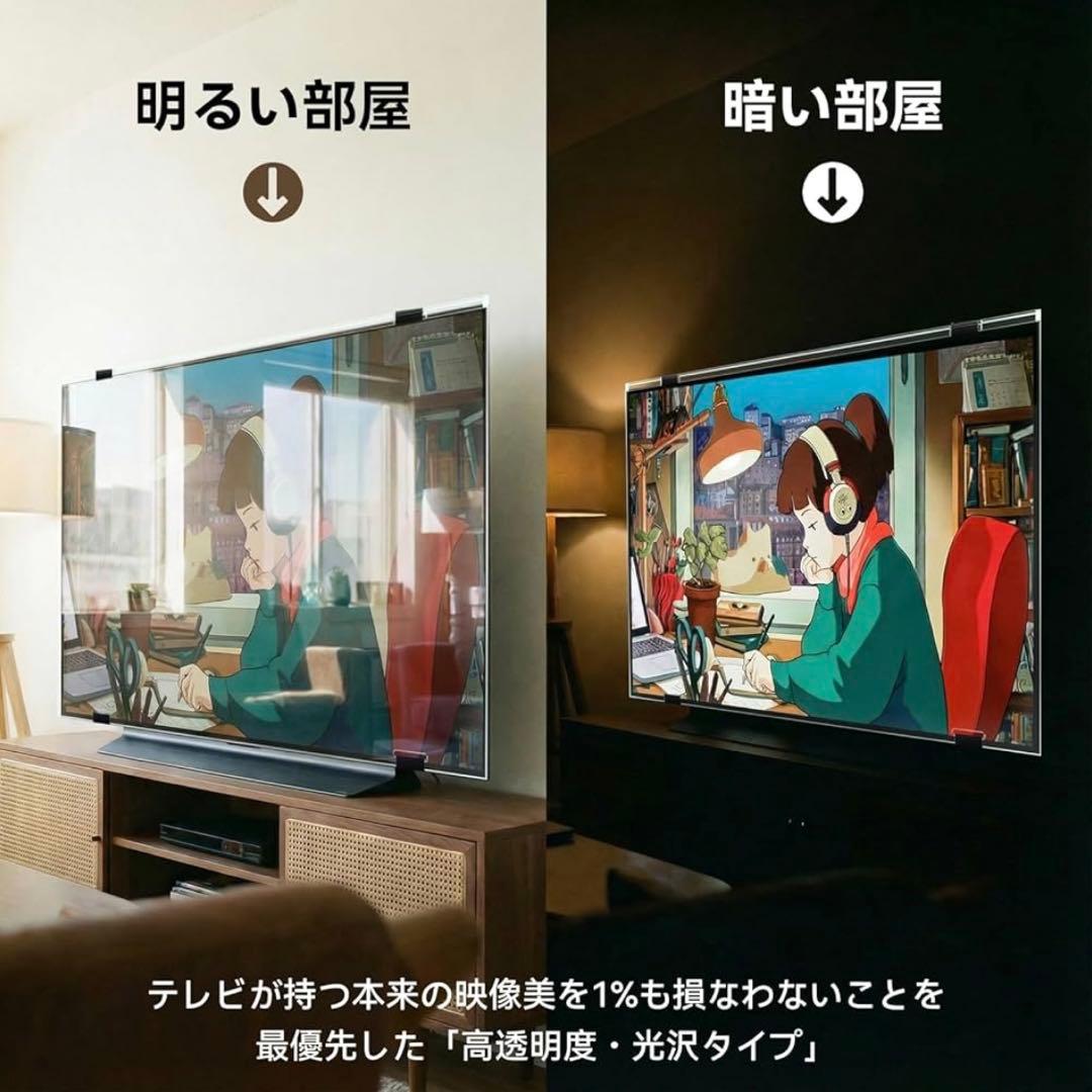 【週末セール中】【新品未開封】液晶テレビ保護パネル 50インチ