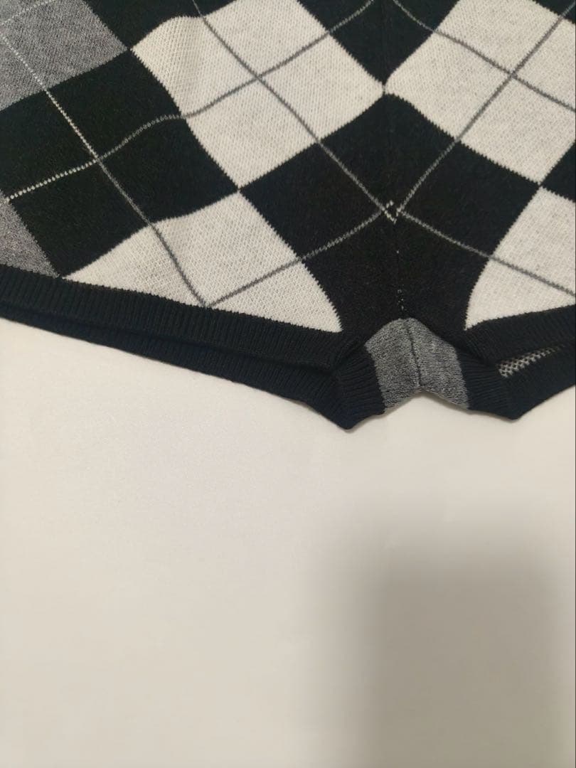 Paloma wool アーガイル柄 ニットショートパンツ