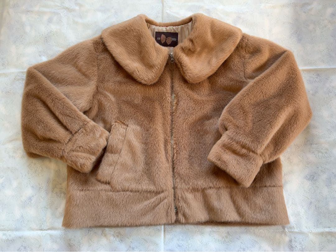 ピンクハウス❤️【美品】もふもふのフェイクファーブルゾン❤️