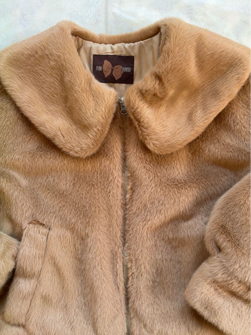 ピンクハウス❤️【美品】もふもふのフェイクファーブルゾン❤️