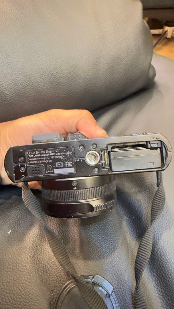 Leica D-Lux (Type 109)コンパクトデジタルカメラ ブラック