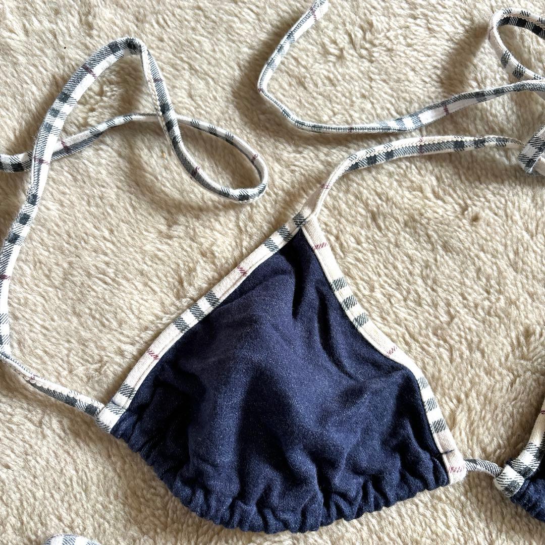 BURBERRY 水着 セパレート ビキニ Sサイズ　⚫︎収納ポーチ付き