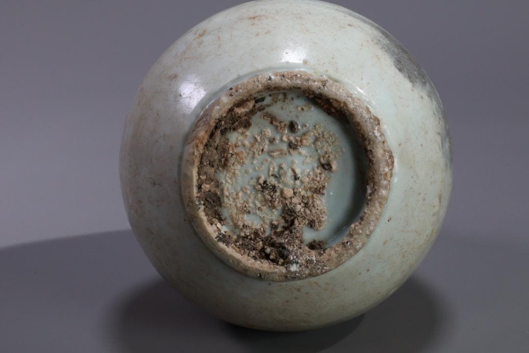 朝鮮美術　李朝 白磁 徳利 高さ約19㎝　花瓶 壺　古美術 古道具 BE973