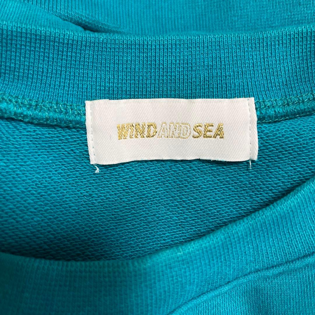 windandsea ビックロゴスウェット