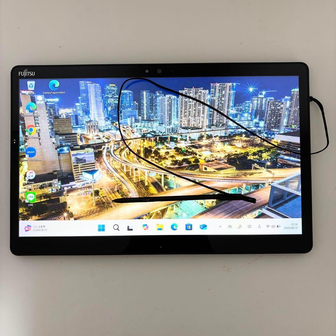 【Office付き】i5第8世代✨富士通 タブレットPC 2in1 SSD