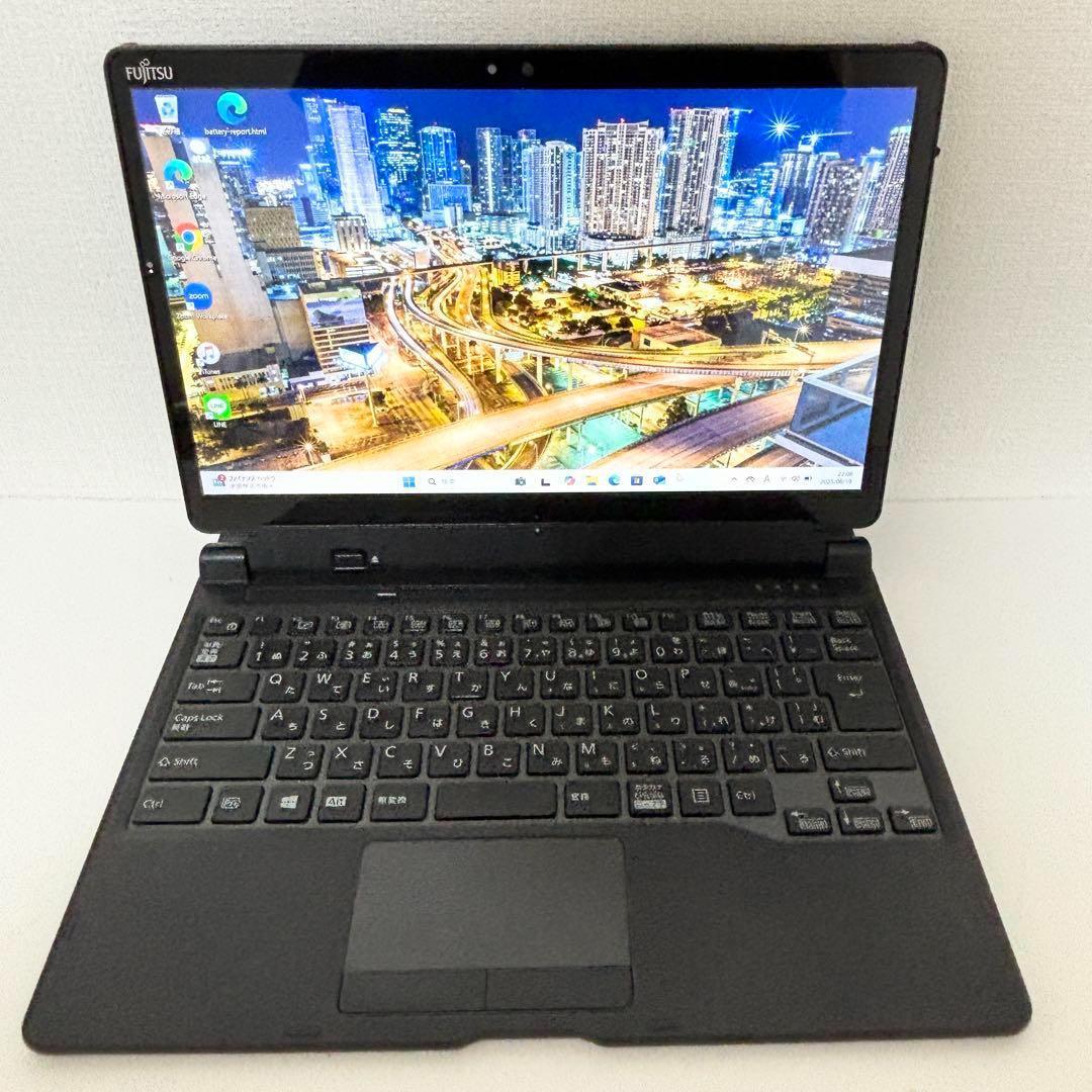 【Office付き】i5第8世代✨富士通 タブレットPC 2in1 SSD