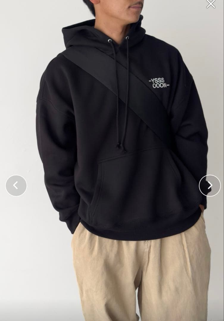 キャナルジーン　プルオーバー　M ブラック