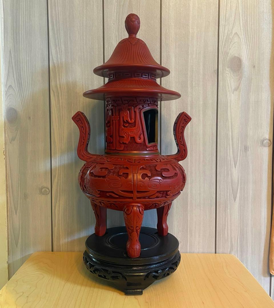 中国 線香立て 大香炉 三つ足 置物 陶芸 唐 アンティーク 時代 骨董品 文化