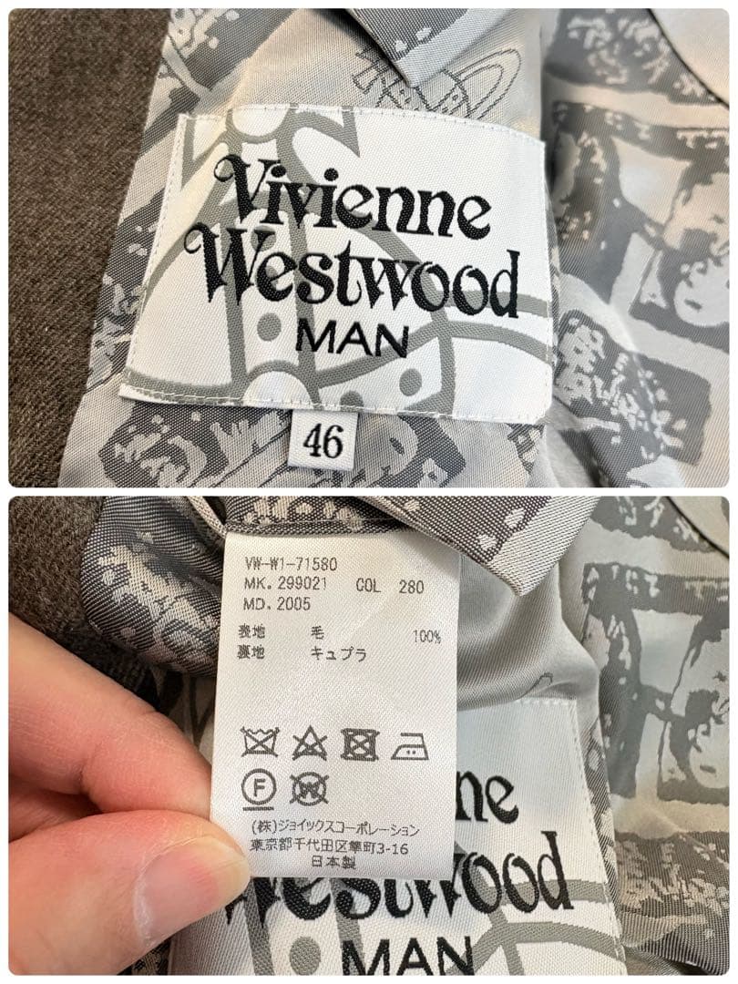 3way ヴィヴィアンウエストウッド　変形　テーラードジャケット ジャケット