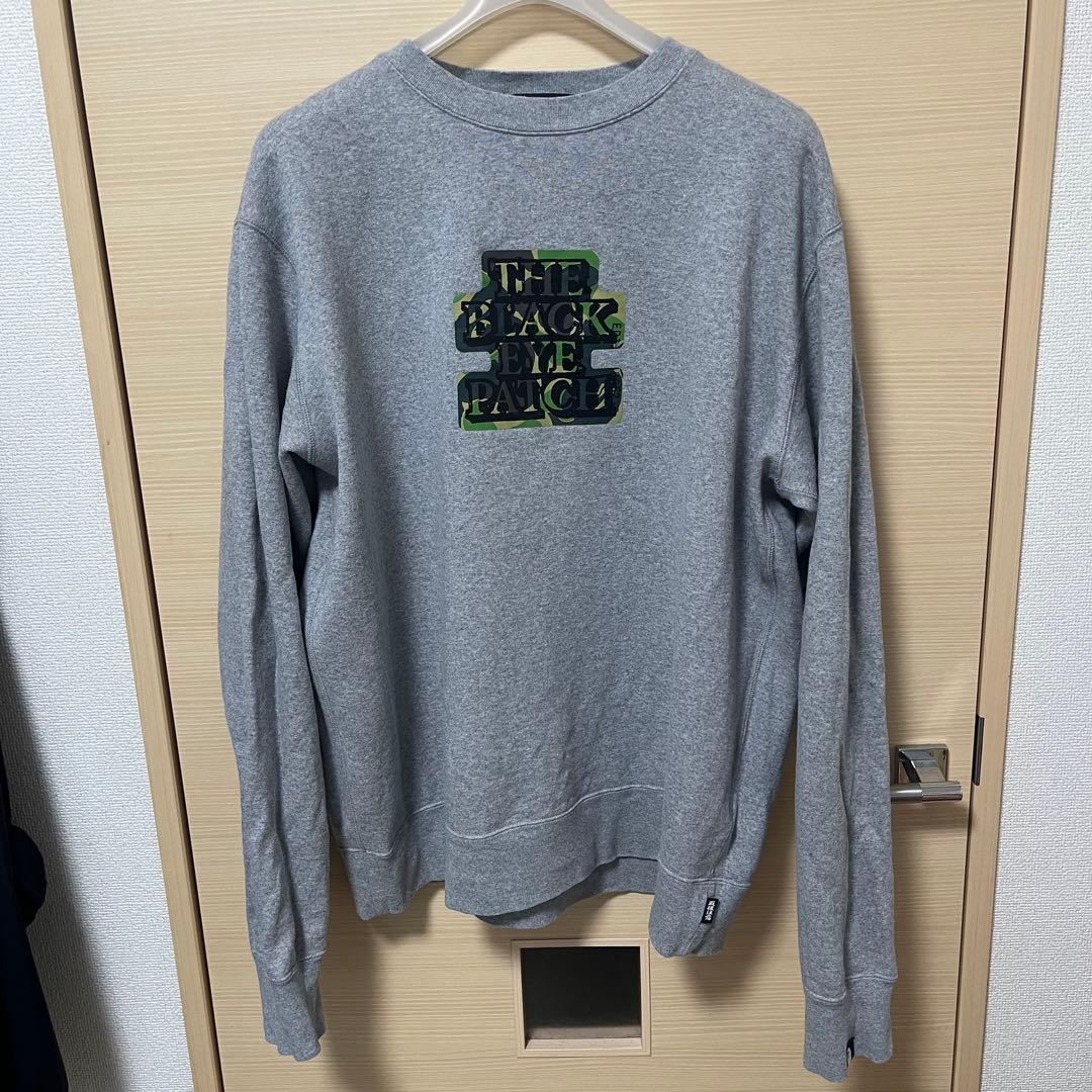 N*r様 BAPE X BLACK EYE PATCH CREWNECK SWE