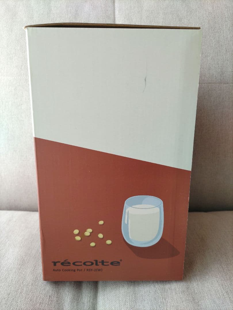 レコルト 自動調理ポット ／ クリームホワイト RSY-2(W) ノベルティ付き