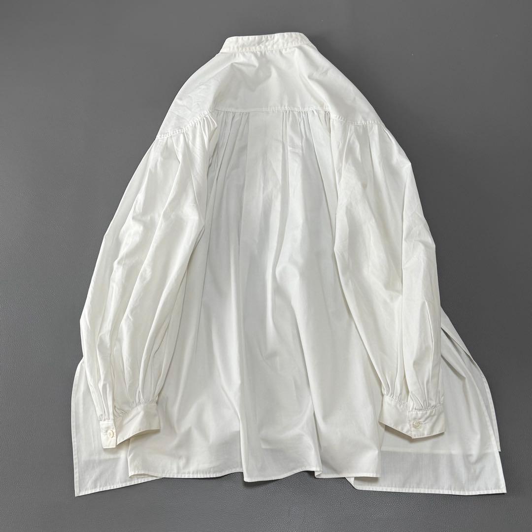 人気✨ LE PHIL ルフィル　ライトタイプライターギャザーブラウス