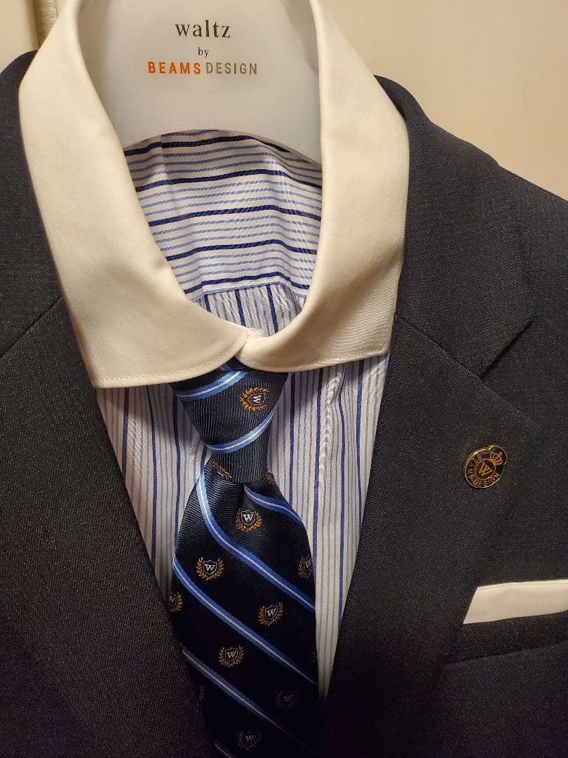 ワルツバイビームスデザイン　スーツ　男の子　160cm ネイビー