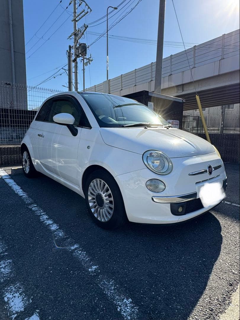 早いもの勝ち★FIAT 500ホワイトガラスルーフ車検R8年9月 乗って帰れます