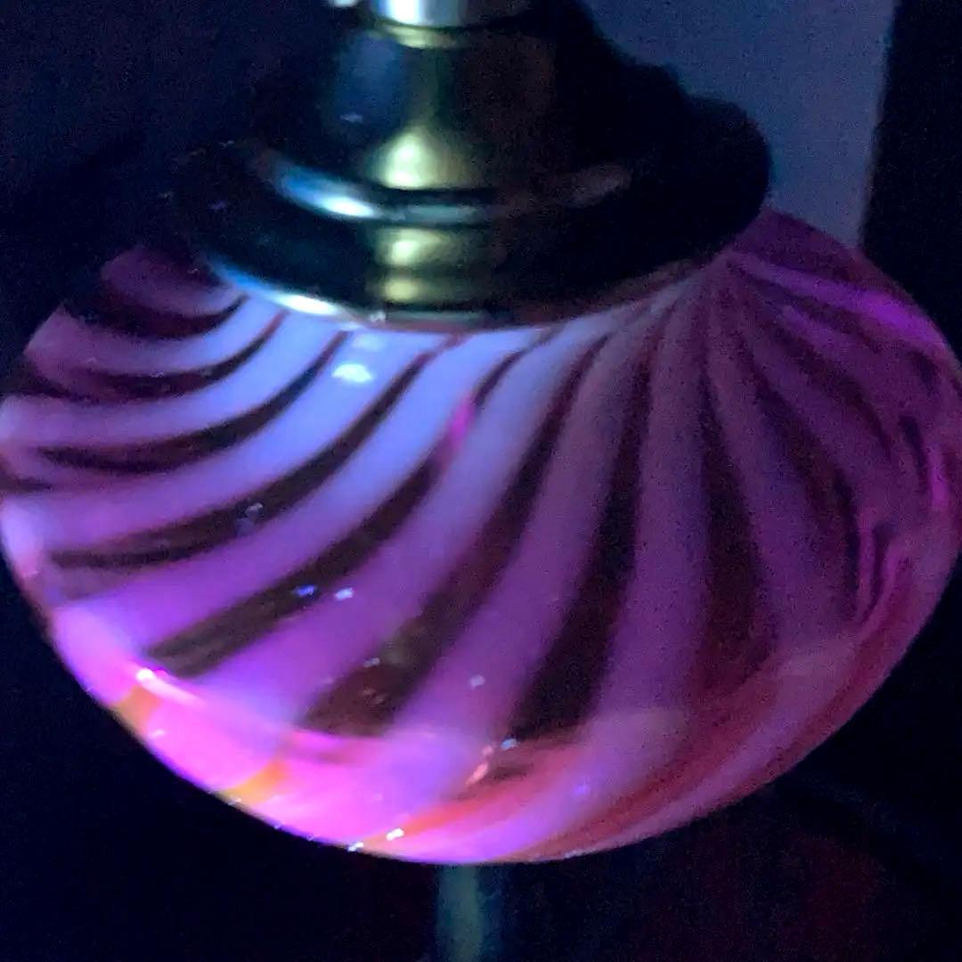 フェントン（ダイヤモンド）1940年　ランプスタンド　オパールセント