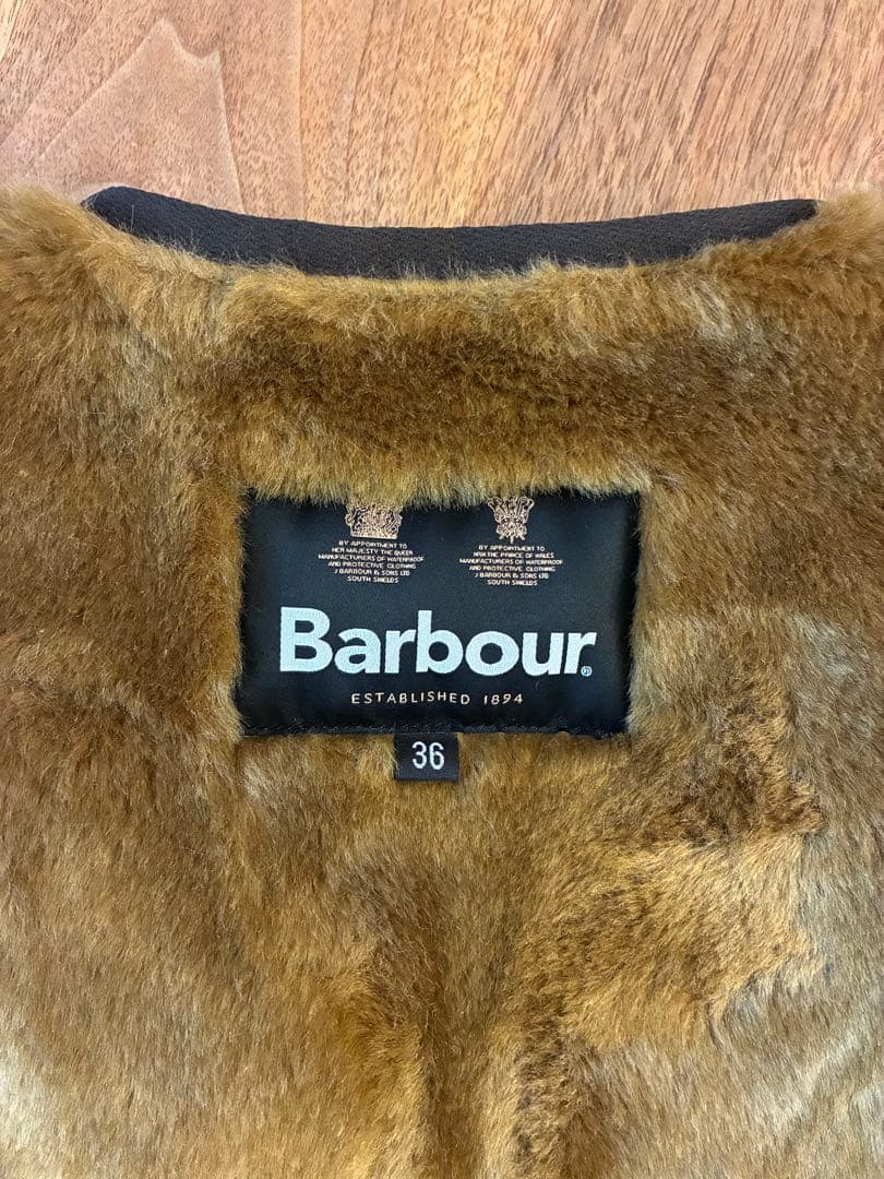 Barbour ライナーベスト　36