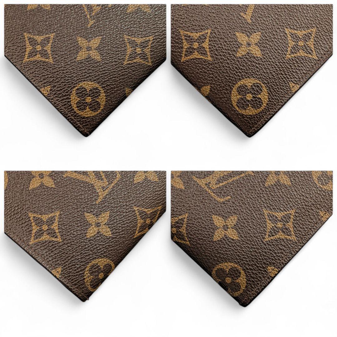 【美品】ルイヴィトン モノグラム ポシェット ポルトモネ クレディ 長財布