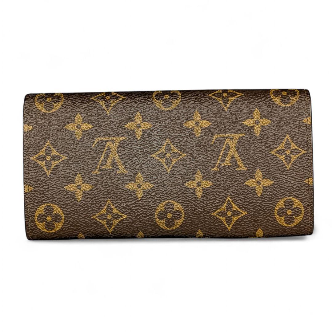 【美品】ルイヴィトン モノグラム ポシェット ポルトモネ クレディ 長財布