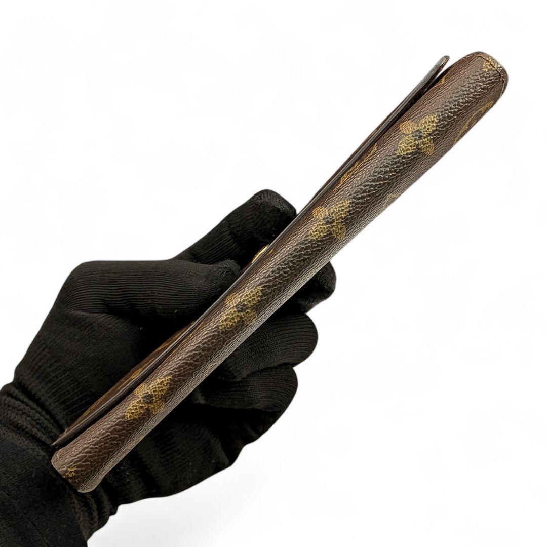 【美品】ルイヴィトン モノグラム ポシェット ポルトモネ クレディ 長財布