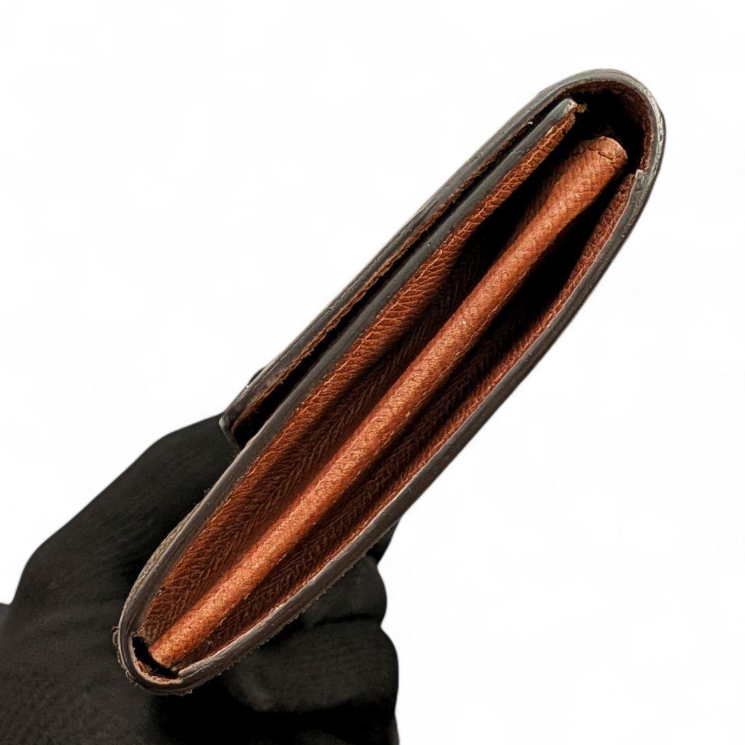 【美品】ルイヴィトン モノグラム ポシェット ポルトモネ クレディ 長財布