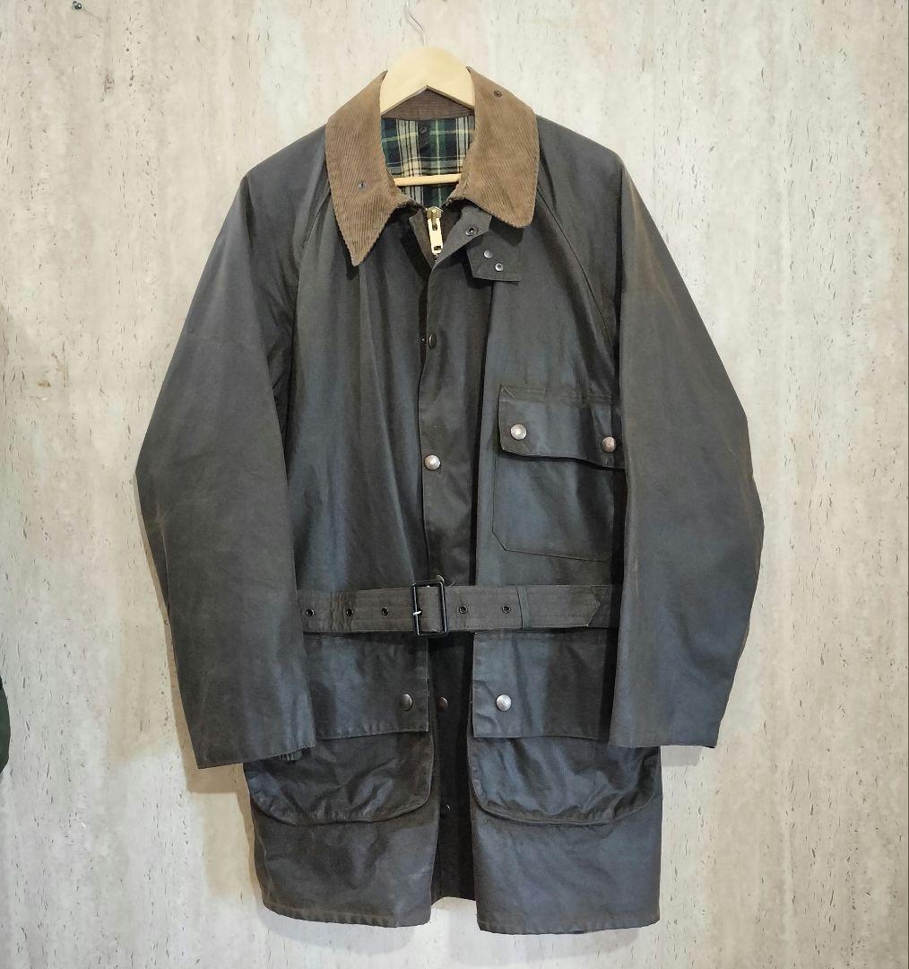 80s 1984年 　BARBOUR SOLWAYZIPPER c44